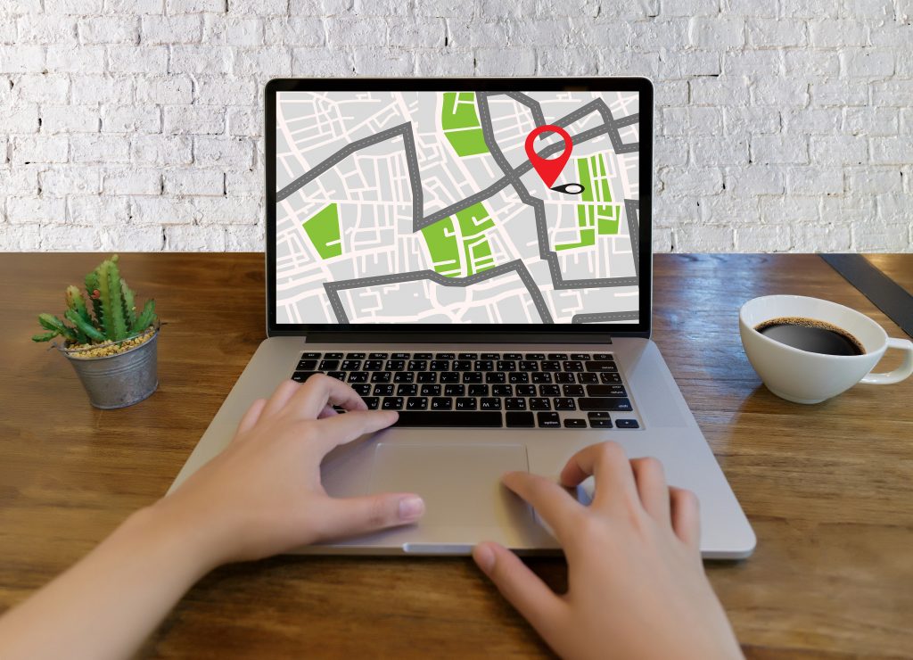 Local business search map