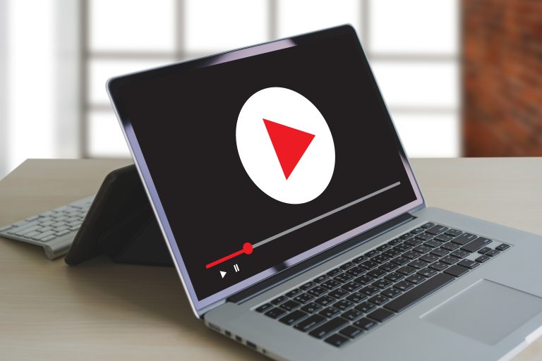 Youtube brand on website